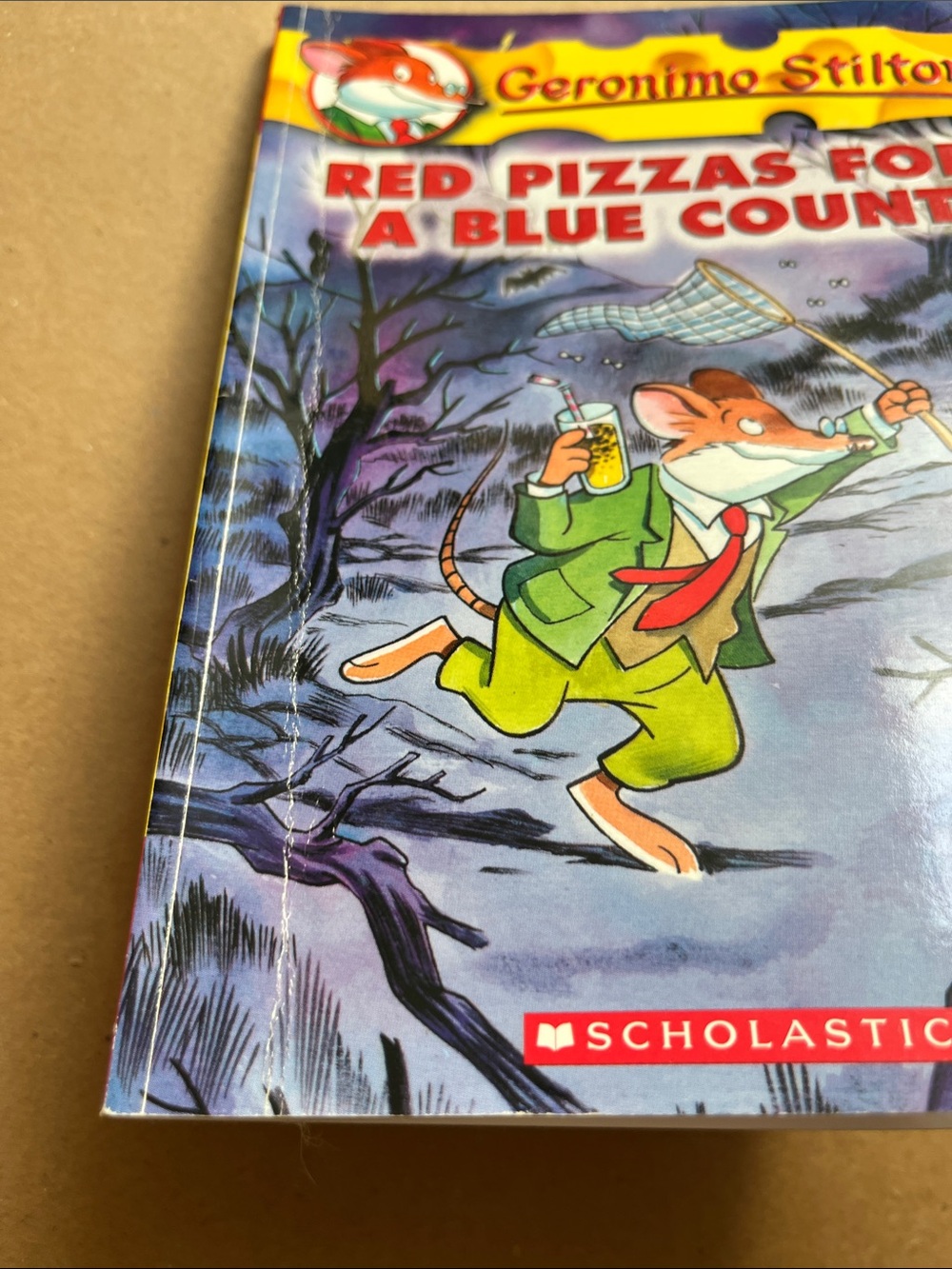 BUNDLE to Pay $3/book- Geronimo Stilton #7 - Red Pizzas for a blue count